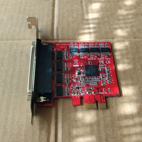 Chronos PE954ER8 8 Port PCI Express Serial Card used