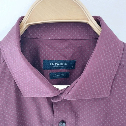 LC Waikiki men's shirt like new, size L, colorful purple