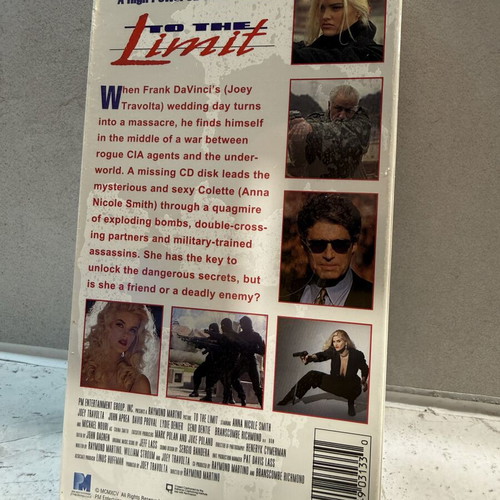 Anna Nicole Smith To the Limit VHS new, adventure crime