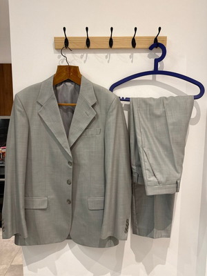 Moda Giovanile suit gray like new, size 48