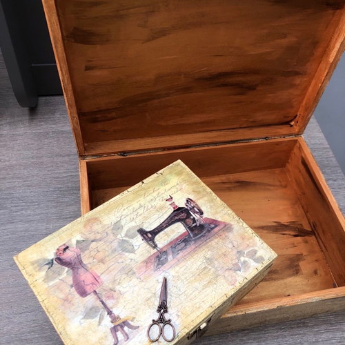 Storage boxes for sewing items and decorative new