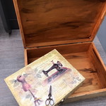 Storage boxes for sewing items and decorative new