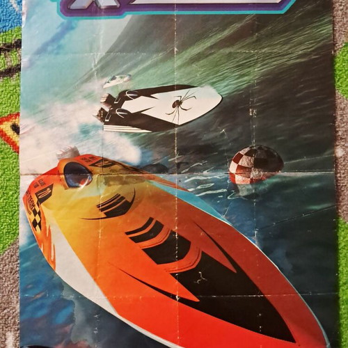 Sonic Jam Rapid Racer 1999 poster used