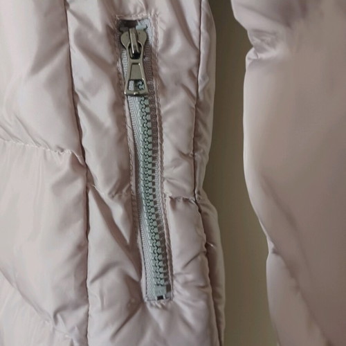 Women's long jacket like new, dusty pink, size Small
