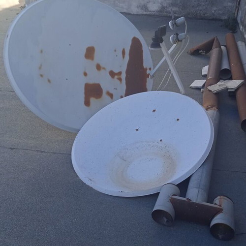 Satellite antenna large used dish