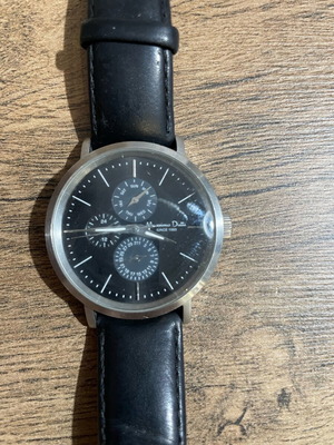 Massimo Dutti wristwatch 1634/013/800 used, battery needed