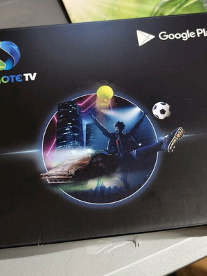 Cosmote TV Box 4K Skyworth like new with Android TV 12