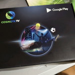 Cosmote TV Box 4K Skyworth like new with Android TV 12