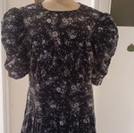 ASOS maxi dress cotton dark gray like new, sizes L/XL