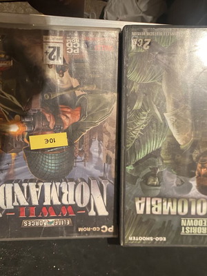 War games for PC, like new, set of 2