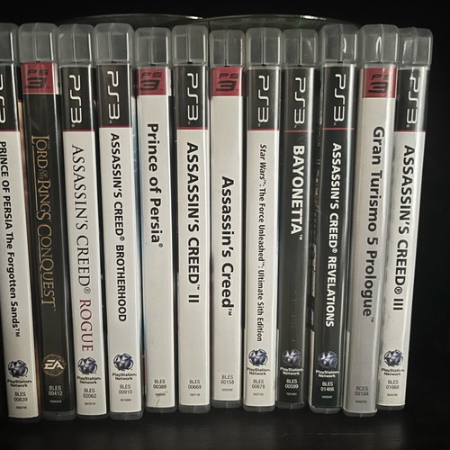 Παιχνίδια PS3 μεταχειρισμένα, πακέτο 12, με βιβλιαράκια