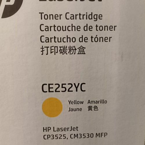 HP Toner CE252YC Yellow compatible with CP3525 CM3530 MFP