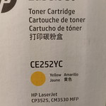 HP Toner CE252YC Yellow compatible with CP3525 CM3530 MFP