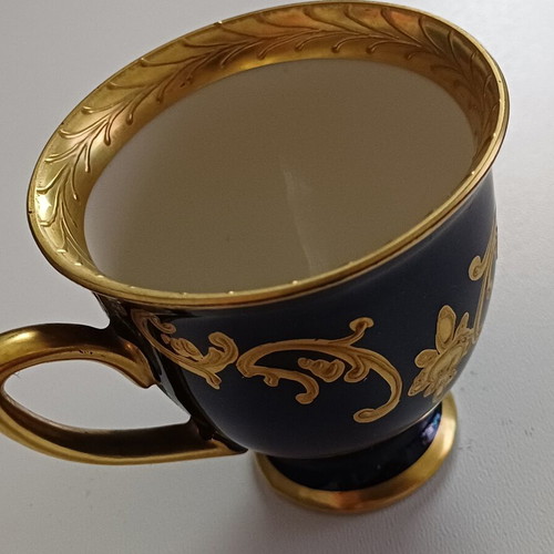 Vintage Bavaria Waldershof porcelain cup and saucer set like new
