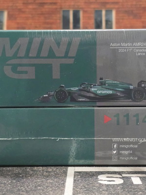 Minigt Aston Martin AMR24 N18 Lance Stroll Canadian GP 2024 καινούργιο
