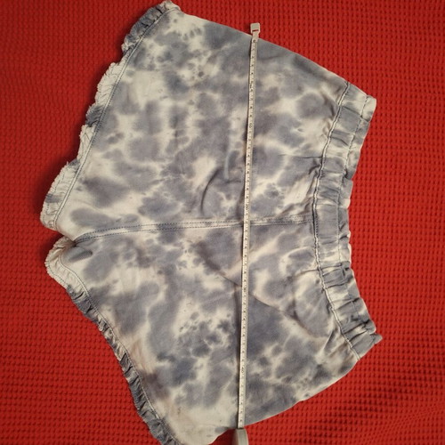 Girls' shorts Benetton like new, size 158 cm, white and blue