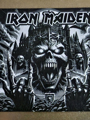 Πίνακας 3D Iron Maiden καινούργιος, υλικό PLA+, 15x15 εκ