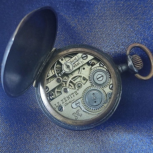 Zenith pocket watch used, collectible, circa 1890