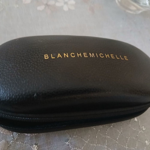 Blancemichele men's sunglasses like new, gold with black tips