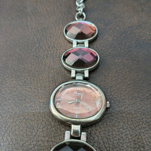 Monaco International wristwatch used with gemstones and Quartz movement