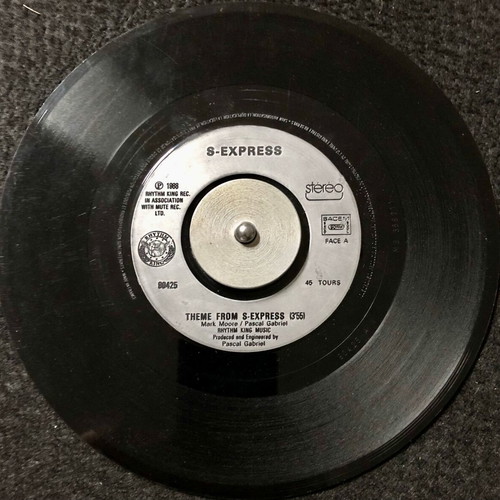 S'Express Theme From S-Express Vinyl 7" Single used, electronic