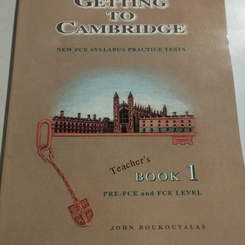 Getting to Cambridge Teacher's Book 1 new, Pre-FCE and FCE level