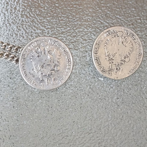 Austrian ¼ Florin Coin Replica used