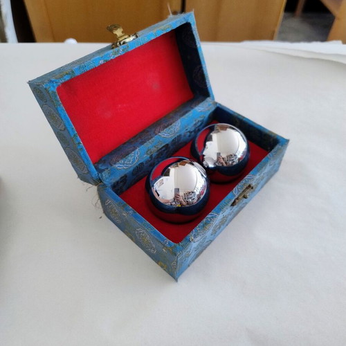 Vintage Chinese Stress Balls used