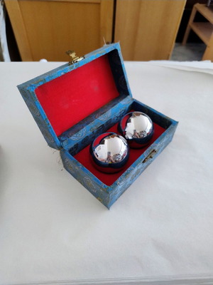 Vintage Chinese Stress Balls used