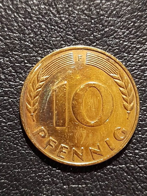 Νόμισμα 10 Pfennig 1966 Γερμανίας