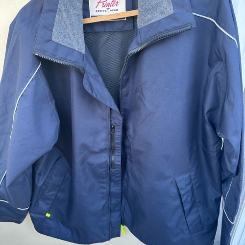 Waterproof jacket new, without inner lining, blue, size L