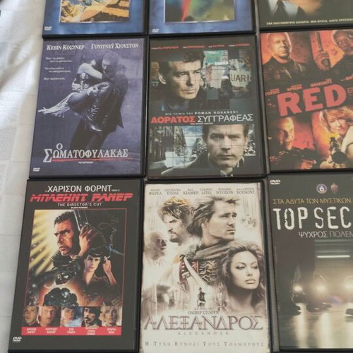DVD movie pack of 15, like new, comedy action adventure thriller