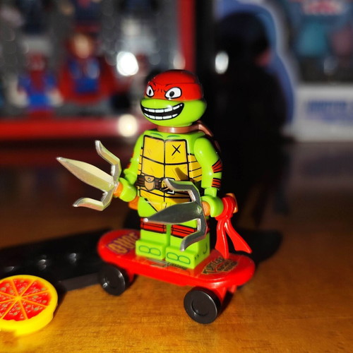 Raphael figure from Teenage Mutant Ninja Turtles Mutant Mayhem like new