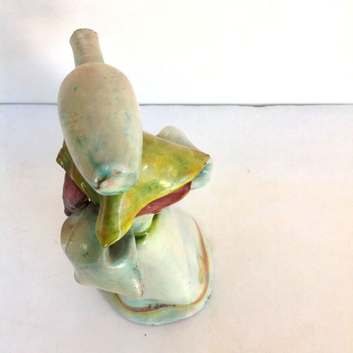 Ceramic Figurine Tirol Studio OOAK Mid-Century Handmade Sculpture