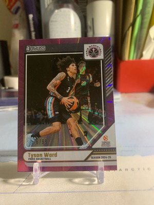 Tyson Ward Euroleague Panini 2024-25 card like new