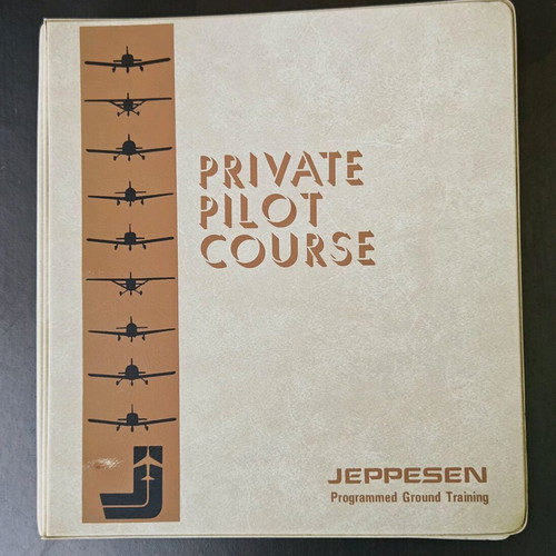 Cesna 172 and Sky Hawk pilot training set used (1973)