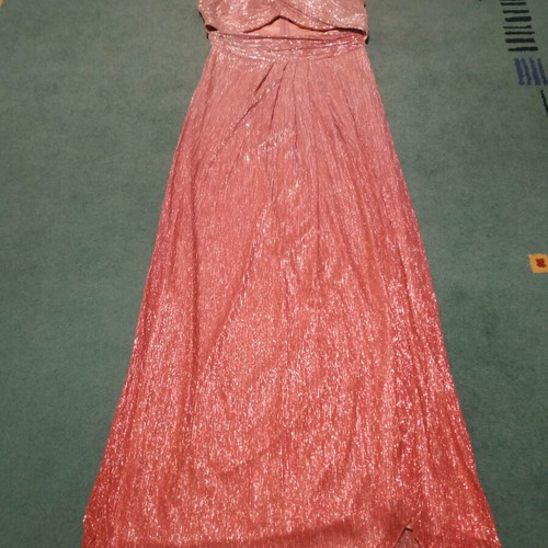 Karavan dress like new, red pink, size L 40 12