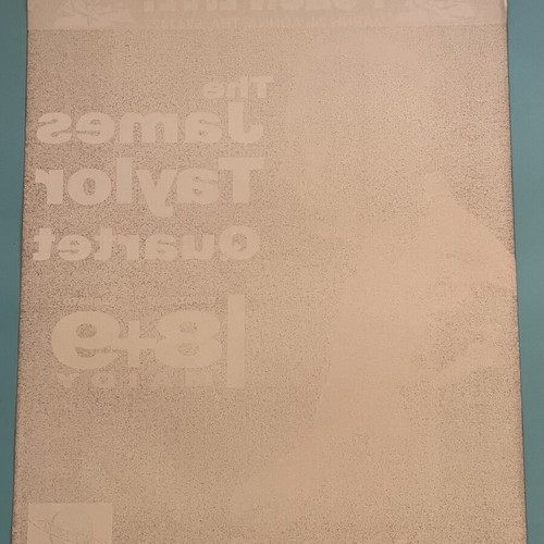 James Taylor Quartet original music poster 1990s Rodon Athens
