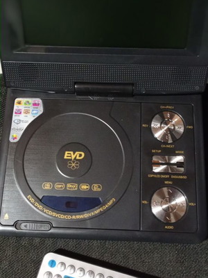 Portable DVD player used