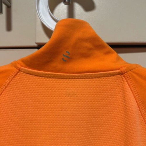 H&M sport jacket like new, orange, size L