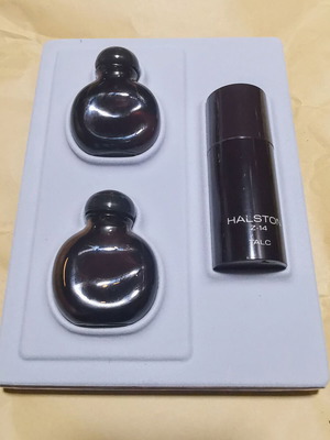Vintage 70s Deluxe gift box Halston Z-14 After shave κολώνια και ταλκ σε πολυτελή κασετίνα.