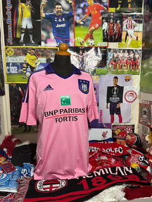 Anderlecht Away Jersey 2014-15 Mitrovic Size M Like New