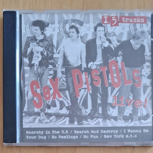 Sex Pistols Live Audio CD remastered punk