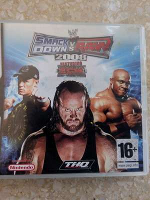 WWE Smackdown vs Raw 2008 Nintendo DS game