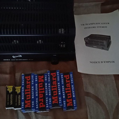 Dynavox TPR 1 preamplifier and VR70E-2 amplifier set like new