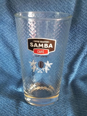 Samba Cafe glass used