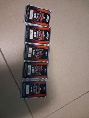 Turbo Attax F1 Cards 2022 pack of 50 like new