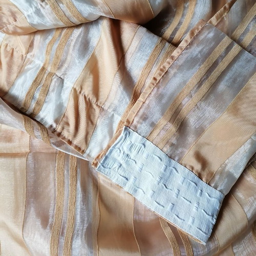 Italian curtains set like new, 2.45 x 2.90 m, pack of two