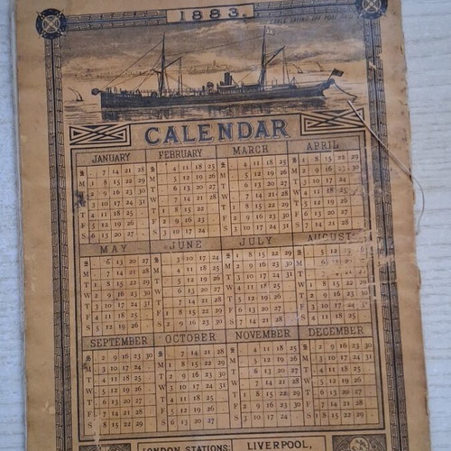 Eastern Telegraph Company Limited Tariff Book 1882 used