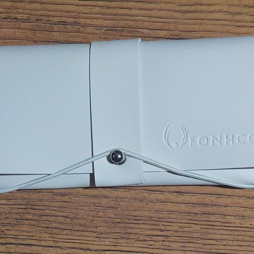 FONHCOO Computer Glasses new with blue light blocking and leather case